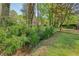 Lush backyard featuring a serene creek and natural greenery, creating a tranquil outdoor space at 952 Columbia Dr, Decatur, GA 30030