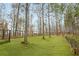 Well-maintained dog park with lush artificial turf, tall trees, and secure fencing, offering a safe and fun space for pets at 3300 Windy Ridge Se Pkwy # 1501, Atlanta, GA 30339