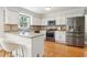 Beautiful kitchen with stainless steel appliances, countertops, and cabinetry at 4812 Lismoor Sw Trce, Mableton, GA 30126