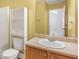 Bathroom with vanity and lots of storage space at 8849 Seneca Rd, Palmetto, GA 30268