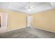 Bedroom view featuring open door to the bathroom at 8849 Seneca Rd, Palmetto, GA 30268