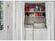 A laundry closet featuring a washer and dryer at 940 Austin Ave, Atlanta, GA 30307