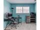 Office space features modern desk and chair, ample lighting, and neutral walls at 3904 Tristan Way, Suwanee, GA 30024