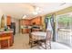 Efficient eat-in kitchen with ample cabinets, modern appliances, and a convenient layout at 5780 Village Loop, Fairburn, GA 30213