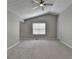 Spacious bedroom features vaulted ceiling and large window at 2274 Stancrest Ln, Lawrenceville, GA 30044
