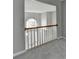 A view from the hallway showing a chandelier above the front entry at 2274 Stancrest Ln, Lawrenceville, GA 30044