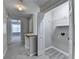 Upstairs laundry room with storage at 2274 Stancrest Ln, Lawrenceville, GA 30044