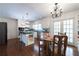 Well-lit kitchen featuring a breakfast nook, stainless steel appliances, and ample cabinet space at 139 W Paces Ferry Nw Rd, Atlanta, GA 30305