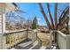 Back porch overlooks the backyard at 135 Adair Se Ave, Atlanta, GA 30315