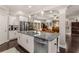 Kitchen island featuring granite countertop, stainless steel appliances, and pendant lighting at 357 Murray Hill Ne Ave, Atlanta, GA 30317