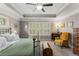 Airy main bedroom with ample light, tray ceilings, and comfortable furnishings at 357 Murray Hill Ne Ave, Atlanta, GA 30317