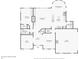 Floor 1 plan with Gathering room, kitchen, breakfast nook, garage, office, bedroom, and foyer at 3997 Ironhill Ln, Woodstock, GA 30189