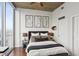 Well-lit bedroom offers a tranquil retreat with minimalist decor and elegant accents at 855 Peachtree Ne St # 3005, Atlanta, GA 30308