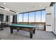 Game room with pool table and views at 855 Peachtree Ne St # 3005, Atlanta, GA 30308