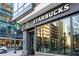 Exterior view of a Starbucks located in the building at 855 Peachtree Ne St # 3005, Atlanta, GA 30308