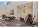 Relaxing outdoor patio space, perfect for entertaining or enjoying a quiet evening at 5890 Vinyard Ln, Cumming, GA 30041