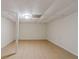 Spacious basement featuring tile floors and a support beam, ready for your personal touch at 3501 Wesley Chapel Rd, Decatur, GA 30034