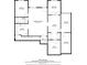 Floor plan featuring rooms, dimensions, and total square footage at 46 Centerport Dr, White, GA 30184