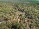 Aerial view of secluded lot surrounded by dense foliage at 1166 Upper Sweetwater Se Trl, White, GA 30184