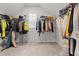 Walk-in closet with ample hanging space and shelving, providing plentiful storage options at 133 Bastian Rd, Mcdonough, GA 30252