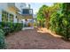 Lush backyard featuring mature trees, a private deck, and ample green space for outdoor activities at 2296 Valley Brook Ne Way, Atlanta, GA 30319