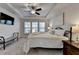 Bedroom showcasing a large window, seating, and neutral decor at 4230 Braden Nw Ln, Kennesaw, GA 30144