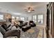 Open living area with an eat-in kitchen and an ample amount of natural light at 4230 Braden Nw Ln, Kennesaw, GA 30144