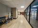 Hallway with free weights and gym equipment and glass windows at 1101 Juniper Ne St # 1511, Atlanta, GA 30309
