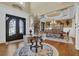 Elegant foyer with grand entrance, high ceilings, and hardwood floors at 2450 Weber Heights Way, Buford, GA 30519