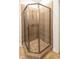 A tiled corner shower stall is a featured element in the well-appointed bathroom at 264 19Th Nw St # 2308, Atlanta, GA 30363