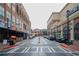 View of the attractive street featuring shops and restaurants in an urban shopping area at 264 19Th Nw St # 2308, Atlanta, GA 30363