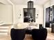 Bright living room with stairs, a stylish white sofa, and artistic accents at 4836 Se Merriman Se Walk # 23, Smyrna, GA 30080