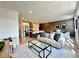 Open-concept design, with kitchen, dining, and living area at 538 Sawnee Village Blvd # D67, Cumming, GA 30040