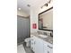 Bathroom with shower, vanity, and large mirror at 1515 Walker Ave, Atlanta, GA 30337
