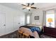 Cozy bedroom with dark hardwood floors and natural light at 1515 Walker Ave, Atlanta, GA 30337