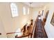 Elegant two-story foyer with a large window and chandelier, showcasing the home's grand entrance at 3022 Loridan Se Way, Atlanta, GA 30339