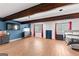 Spacious bedroom features wood flooring, abundant natural light, and ample closet space at 5429 Golfcrest Cir, Stone Mountain, GA 30088