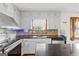 Kitchen with modern appliances and sleek countertops at 5429 Golfcrest Cir, Stone Mountain, GA 30088
