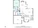 Floor plan showcasing a spacious layout with a Primary suite, kitchen, and living areas at 4421 Wooded Oaks Nw, Kennesaw, GA 30152