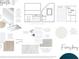 Finish selections featuring quartz countertops, chrome fixtures, and ceramic tile at 140 Cedarwood Ln, Roswell, GA 30075
