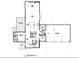First floor layout showcasing kitchen, dining, Gathering room, and a 3-car garage at 140 Cedarwood Ln, Roswell, GA 30075