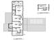 Architectural second floor plan showing laundry, bedroom 2, bedroom 3, and primary suite at 140 Cedarwood Ln, Roswell, GA 30075
