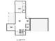 Architectural terrace level plan showing unfinished and terrace living spaces at 140 Cedarwood Ln, Roswell, GA 30075