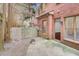 Enclosed backyard and patio area with a brick home exterior at 4428 Wilkerson Manor Se Dr # 6, Smyrna, GA 30080