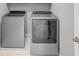 Convenient laundry room with modern, front-loading washer and dryer at 4428 Wilkerson Manor Se Dr # 6, Smyrna, GA 30080