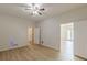 Bright bedroom featuring multiple doorways that lead into other rooms at 452 Hightower Ridge Rd, Covington, GA 30014