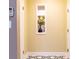 Hallway showcasing designer tile floors and a decorative vase in a recessed alcove window at 6851 Roswell Rd # A-12, Atlanta, GA 30328