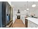 Modern kitchen featuring high-end appliances, sleek cabinetry, and seamless countertops at 1598 Athens Ave, Atlanta, GA 30310