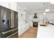 Stylish kitchen featuring stainless steel appliances, modern cabinetry, and open layout at 1598 Athens Ave, Atlanta, GA 30310