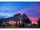 Exterior view of The Strand Theater at twilight with a beautiful sky backdrop at 545 Bellemeade Sw Dr, Marietta, GA 30008